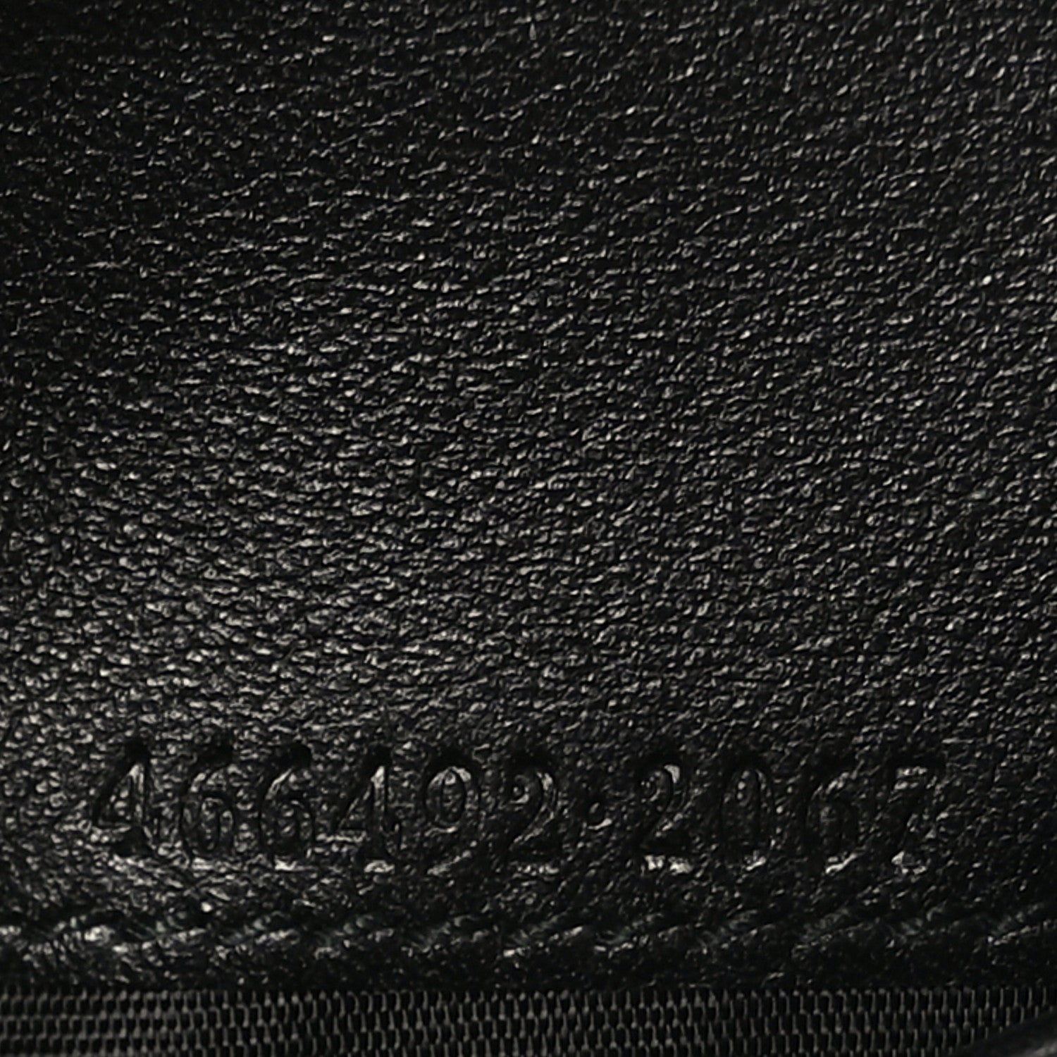 Gucci Calfskin Matelasse GG Marmont Card Case Wallet Black 8 of 9
