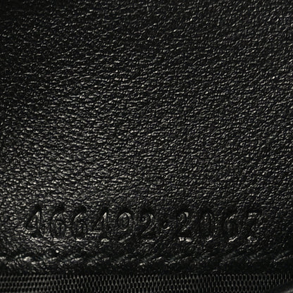 Gucci Calfskin Matelasse GG Marmont Card Case Wallet Black 8 of 9
