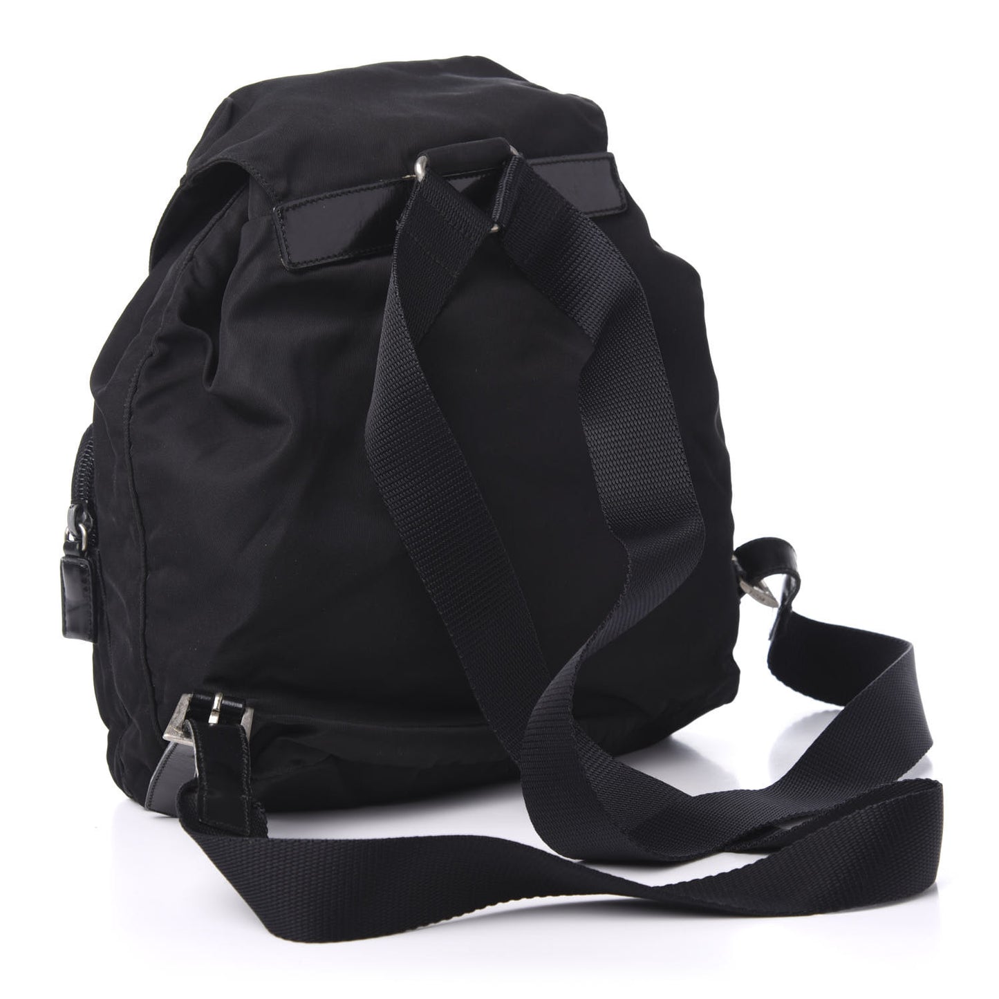 Tessuto Nylon Vela Small Backpack Black