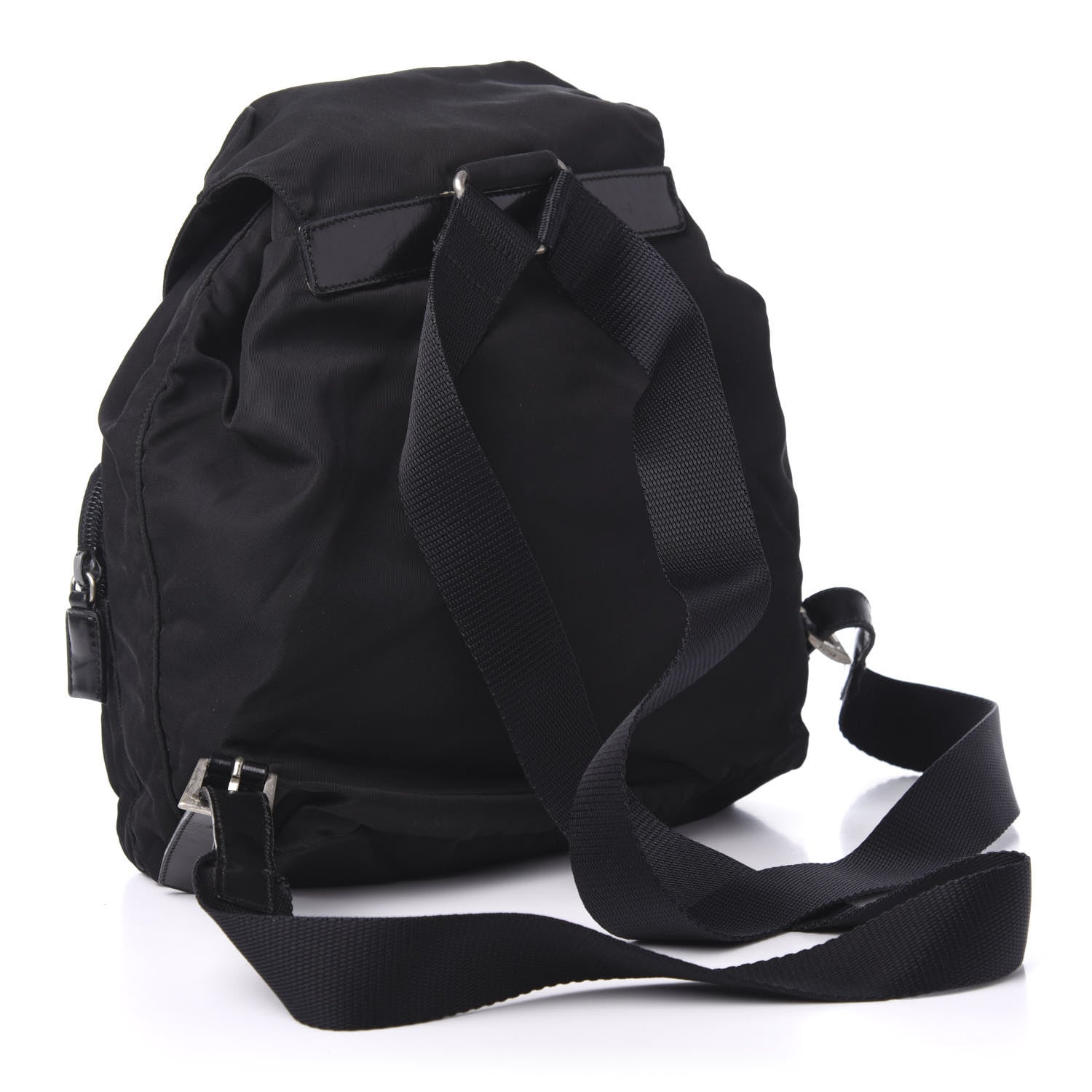Prada Tessuto Nylon Vela Small Backpack Black 2 of 12