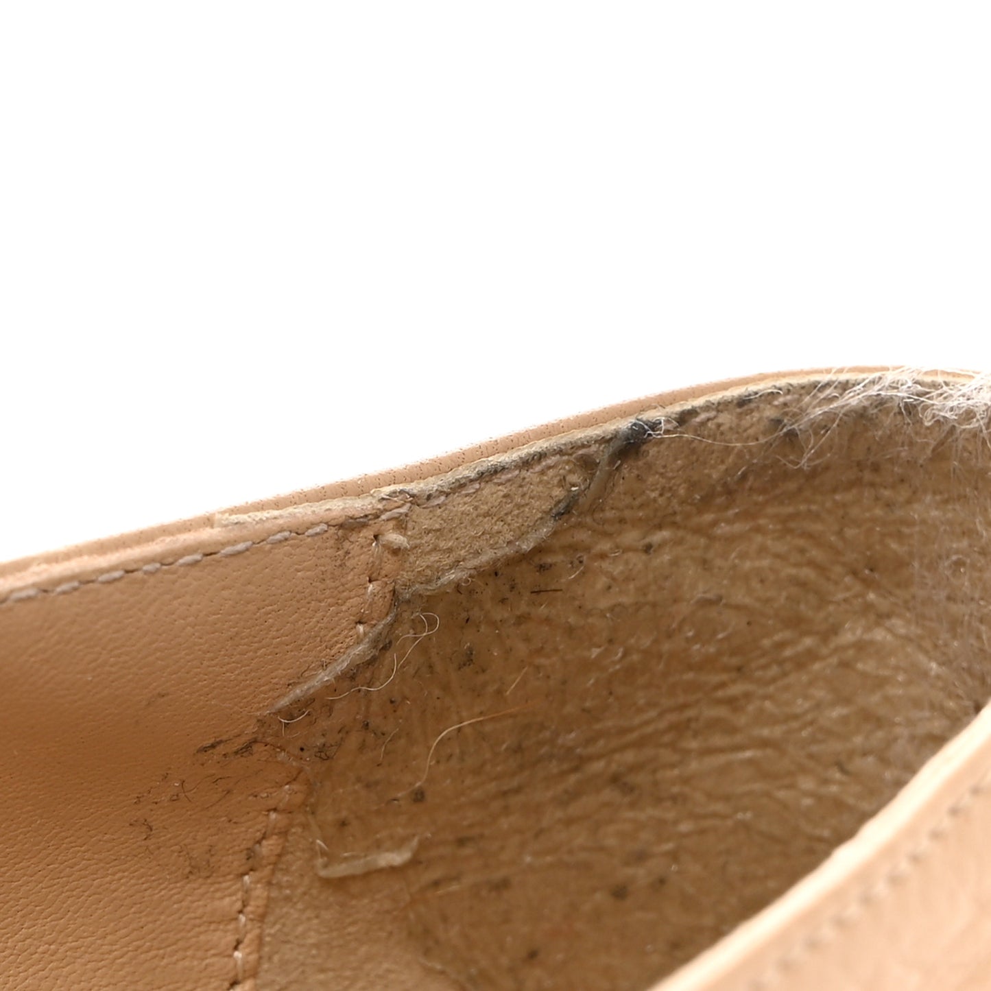 Lambskin CC Espadrilles 35 Beige Black