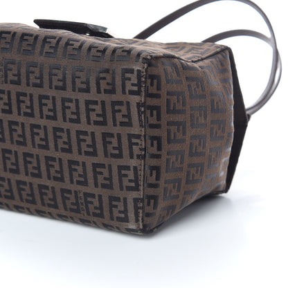 Fendi Zucchino Small Shoulder Bag Tobacco 6 of 11