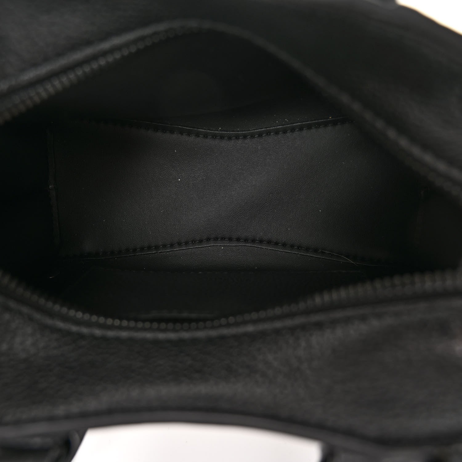 Balenciaga Grained Calfskin Neo Classic Black Hardware Nano City Crossbody Black 5 of 9