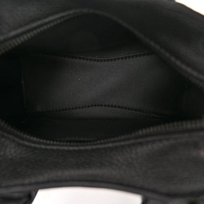 Balenciaga Grained Calfskin Neo Classic Black Hardware Nano City Crossbody Black 5 of 9