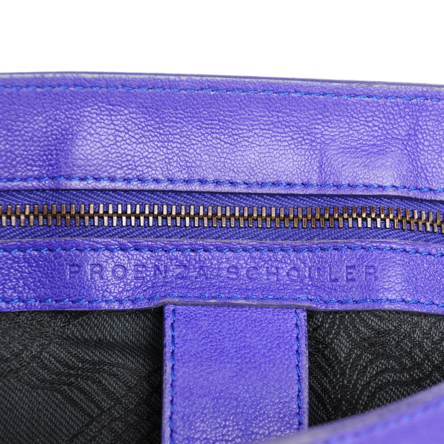 Lambskin Large PS1 Satchel Purple Rain