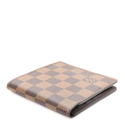 Louis Vuitton Damier Ebene Porte-Billets 6 Card Bi-Fold Wallet 4 of 7