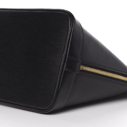 Louis Vuitton Epi Alma PM Black 9 of 10
