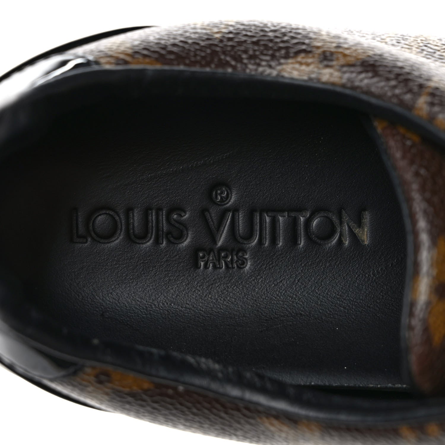 Louis Vuitton Patent Monogram Frontrow Sneakers 37.5 7 of 9