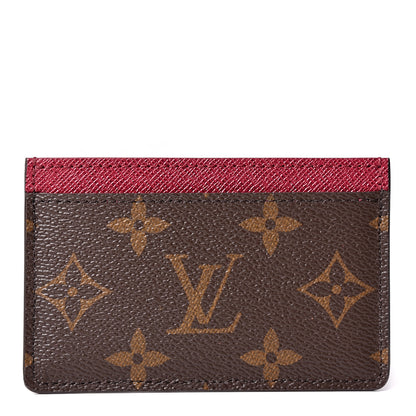Louis Vuitton Monogram Card Holder Fuchsia 1 of 8