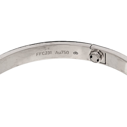 Cartier 18K White Gold LOVE Bracelet 21 7 of 9