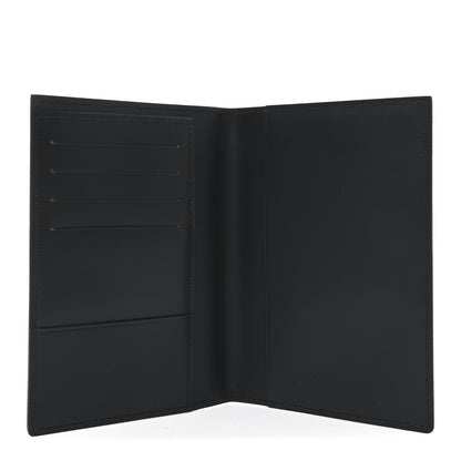 Goyard Goyardine Grenelle Passport Wallet Black Gold 5 of 6