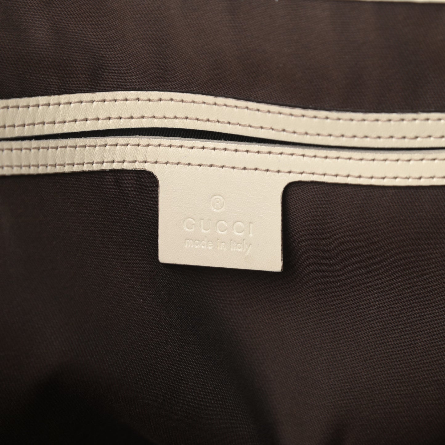 GG Plus Monogram Joy Vertical Tote Off White