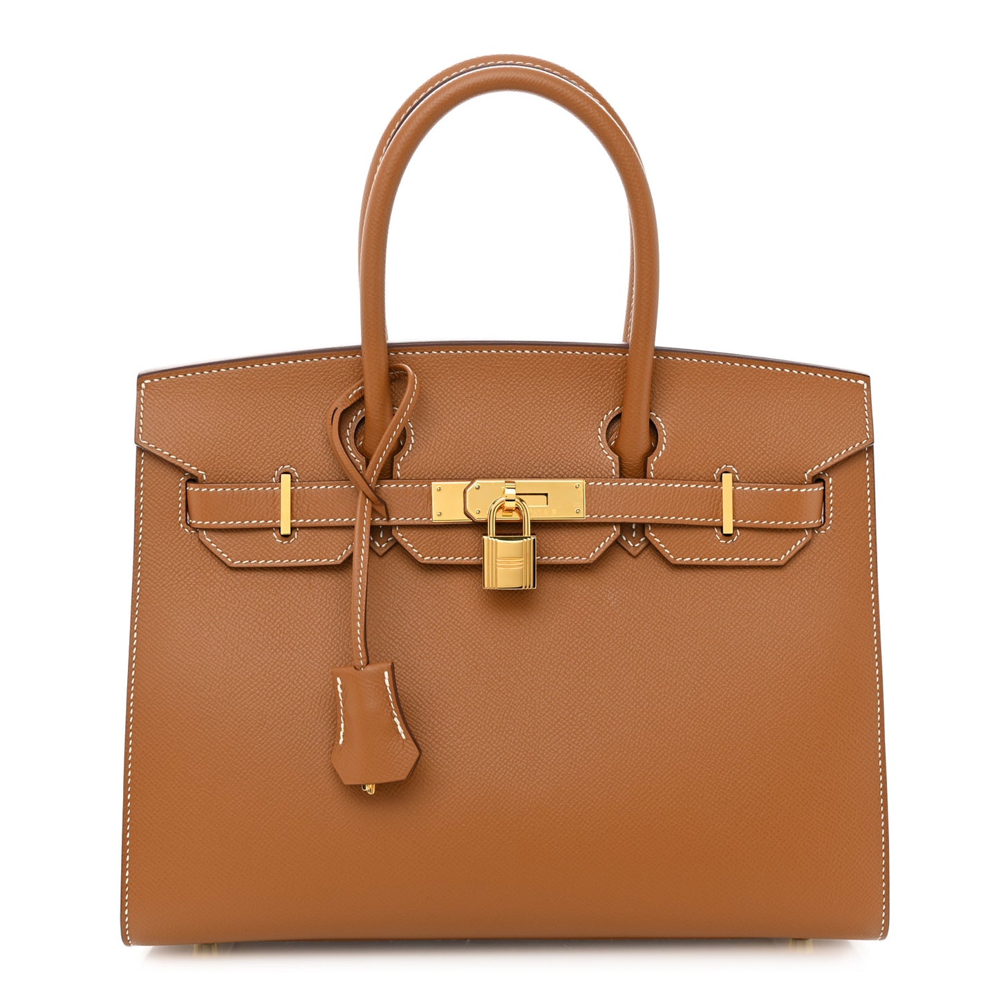 Madame Calfskin Birkin Sellier 30 Gold