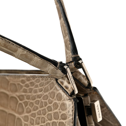 Prada Crocodile Velvet Frame Bag Purple 19 of 21