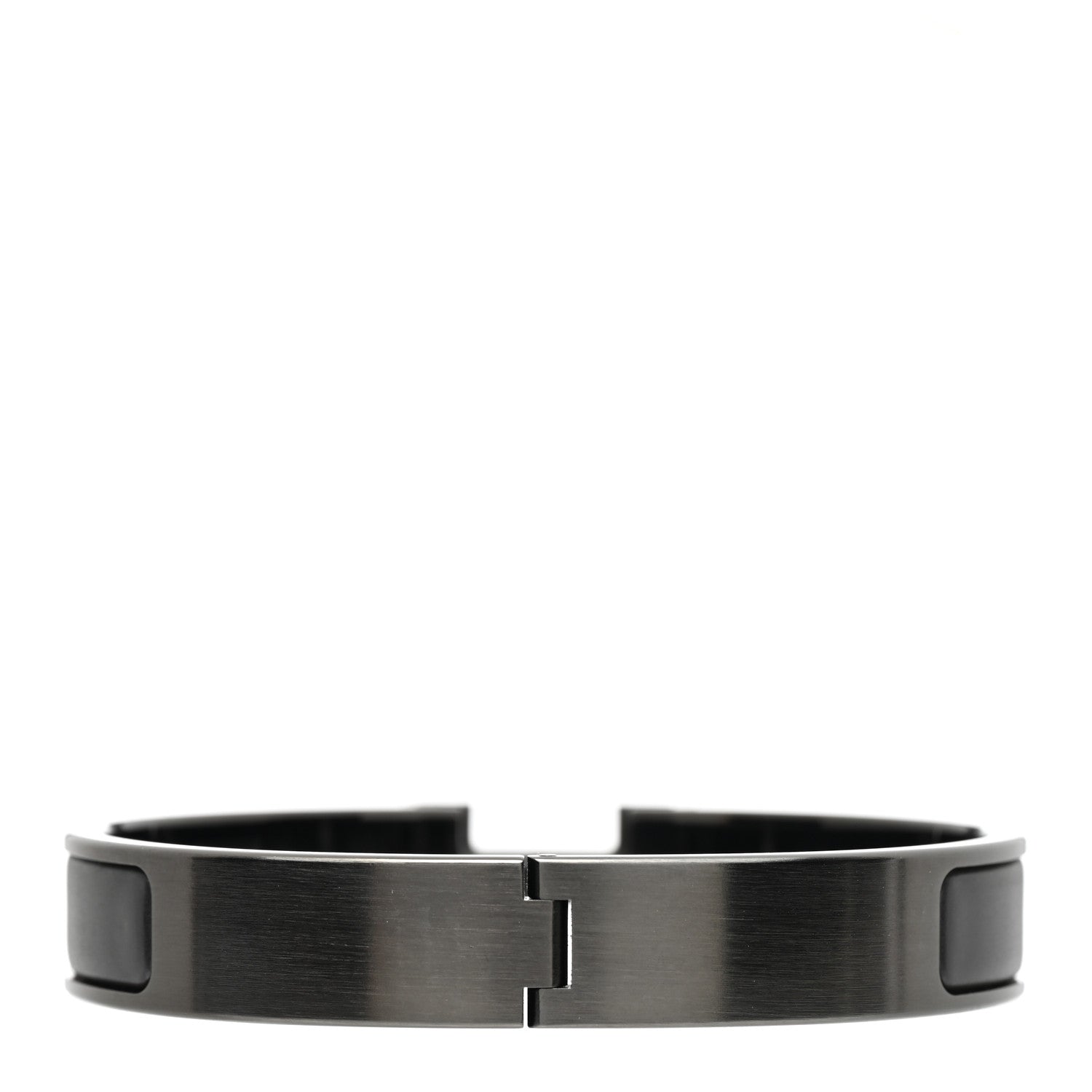Hermes Matte Enamel Narrow Clic Clac HH Bracelet T4 So Black 3 of 4