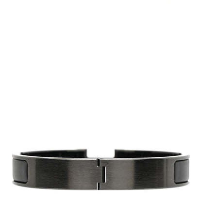 Hermes Matte Enamel Narrow Clic Clac HH Bracelet T4 So Black 3 of 4