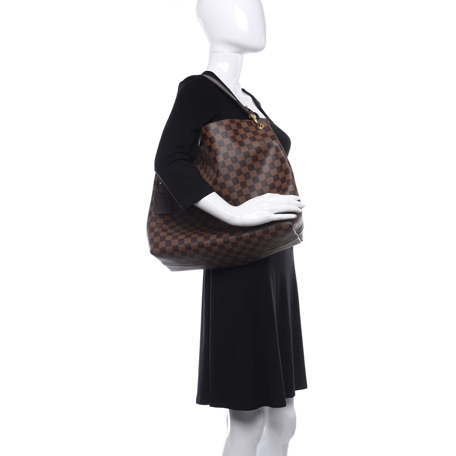 Louis Vuitton Damier Ebene Graceful MM 2 of 13