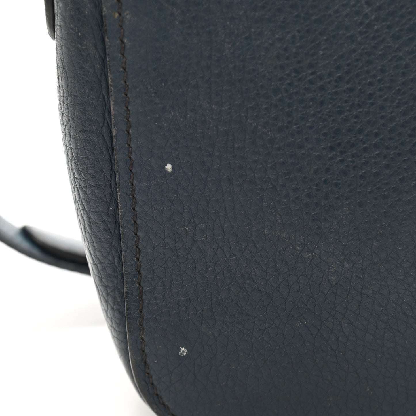 Vitello Phenix Madras Shoulder Bag Oltremare