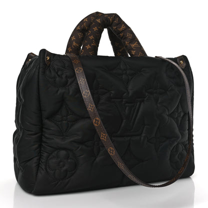 Louis Vuitton Econyl Monogram Pillow Giant Onthego MM Black 3 of 8