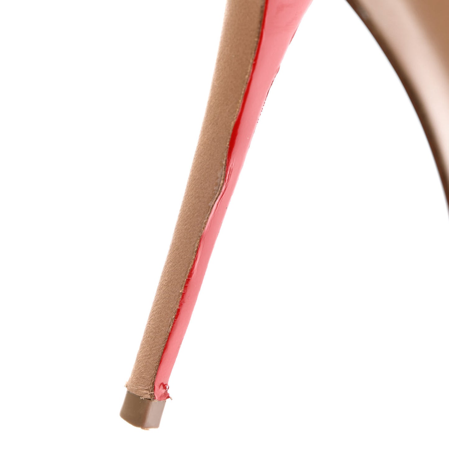 Nappa Spikyshell 100 Pumps 38.5 Nude Gold