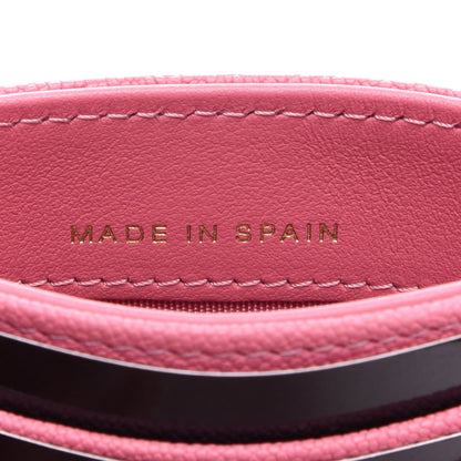Chanel Caviar Quilted Boy Card Holder Pink 7 of 9