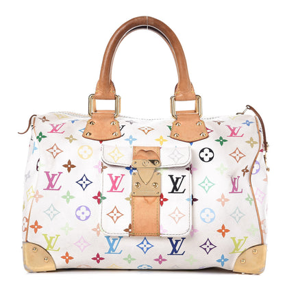 Louis Vuitton Monogram Multicolor Speedy 30 White 1 of 18