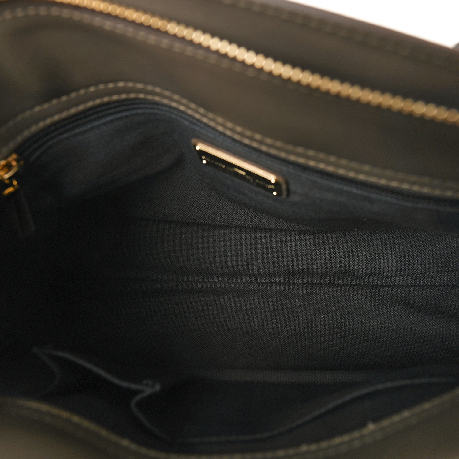 Salvatore Ferragamo Calfskin Briana Tote Mud 5 of 8