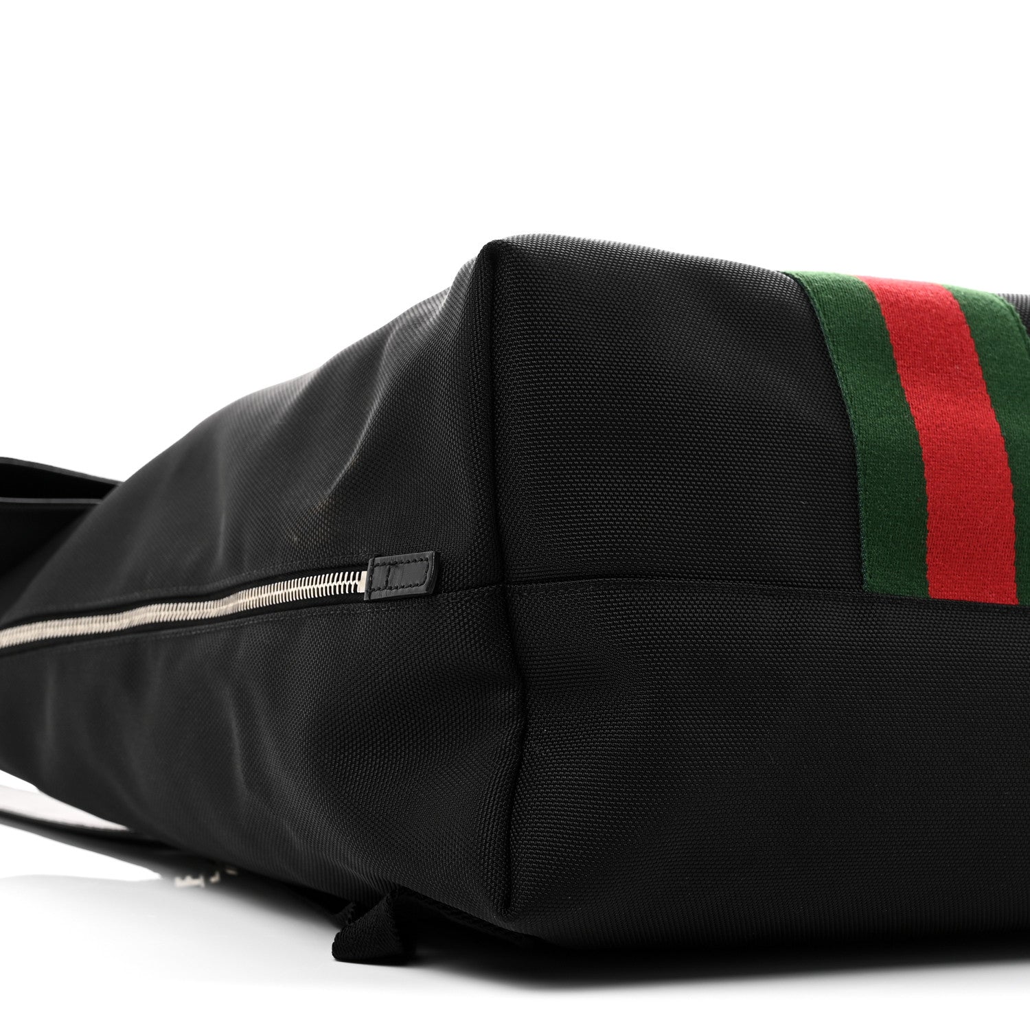 Gucci Techno Canvas Web Single Buckle Backpack Black 9 of 11