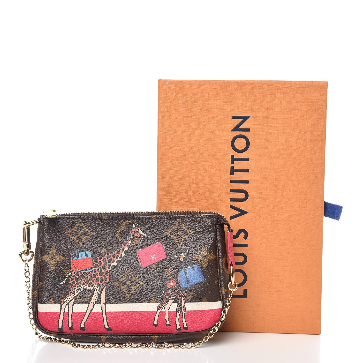 Louis Vuitton Monogram 2017 Christmas Animation Mini Pochette Accessories 8 of 8