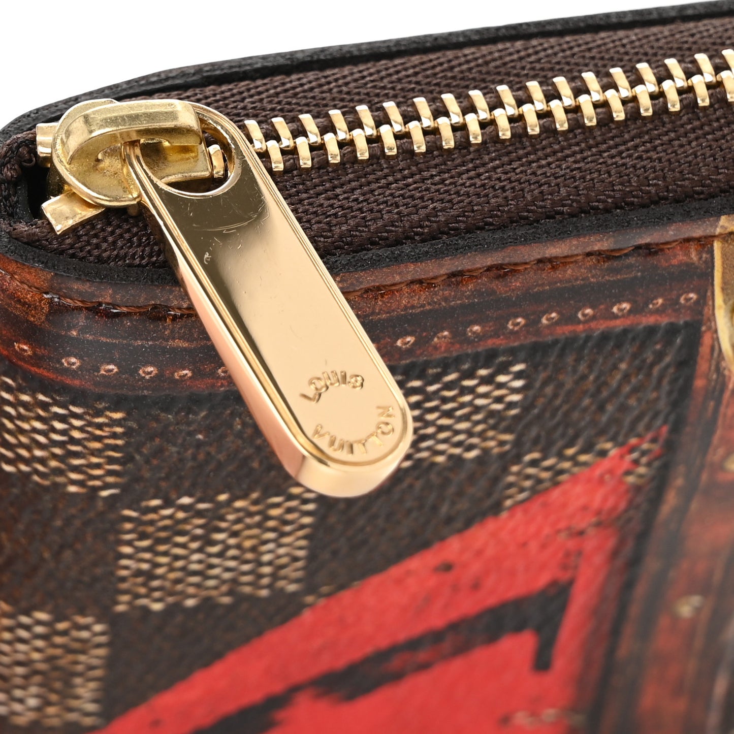 Transformed Damier Ebene Time Trunk Zippy Coin Purse