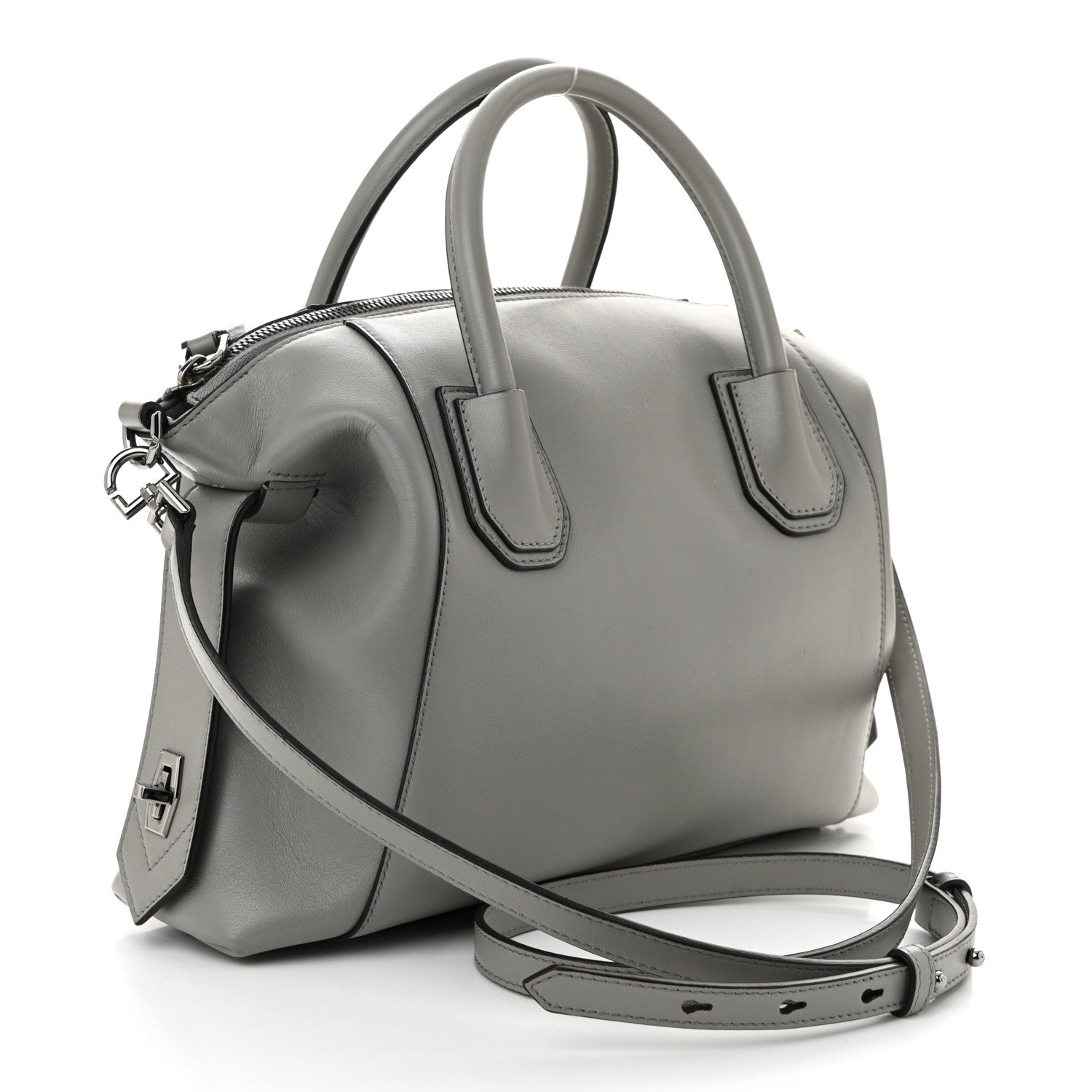 Givenchy Calfskin Small Soft Antigona Pearl Grey 3 of 11