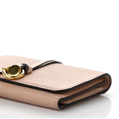 Chloe Calfskin Alphabet Compact Wallet Blush Nude 8 of 10
