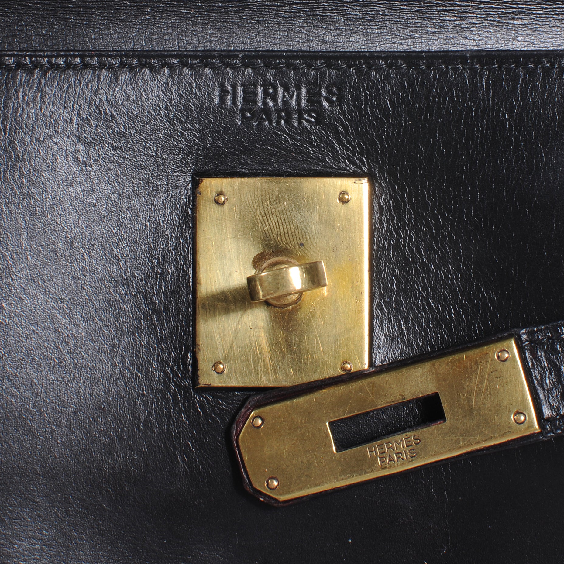 Hermes Box Kelly 32 Black 20 of 25