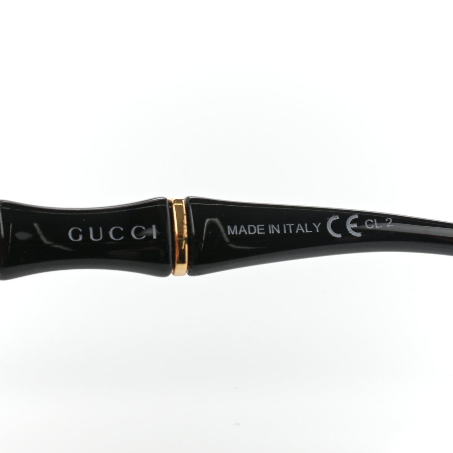 Acetate Bamboo Effect Sunglasses GG3508/S Black