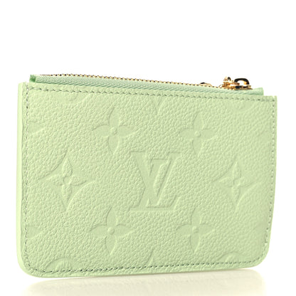 Louis Vuitton LV X TM Monogram Romy Card Holder Green Tea 3 of 7