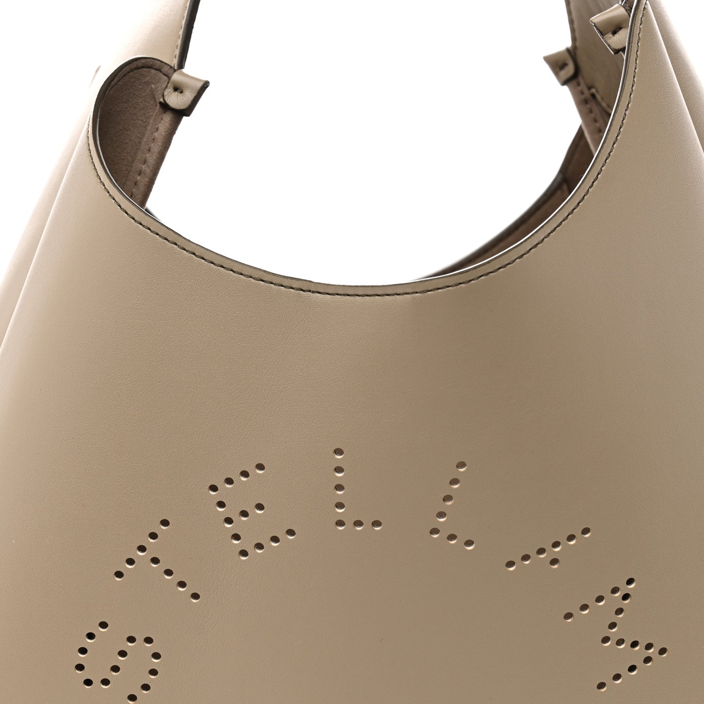 Eco Alter Nappa Perforated Slouchy Hobo Tote Bamboo