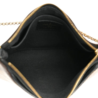 Louis Vuitton Monogram Pallas Clutch Black 5 of 12