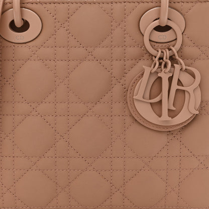 Christian Dior Ultra Matte Calfskin Cannage Small My ABCDior Lady Dior Beige 8 of 12