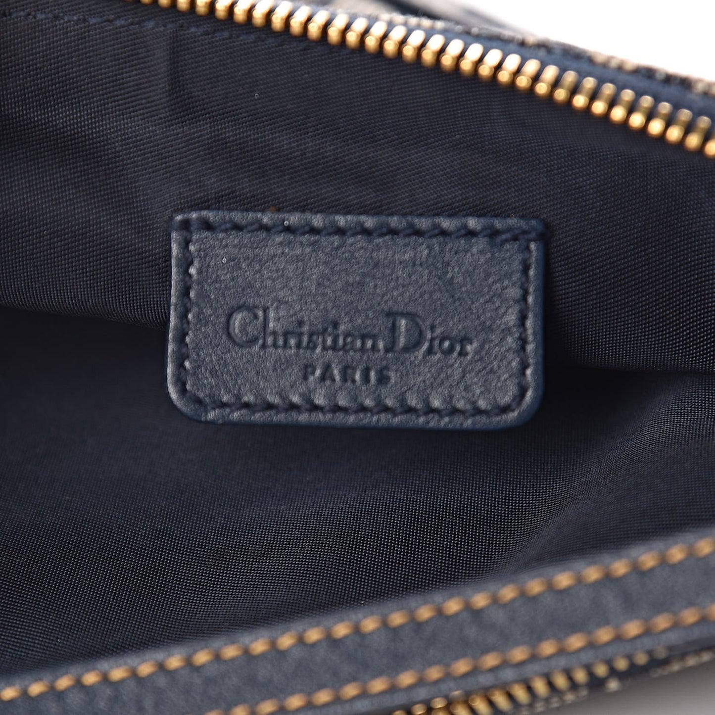 Monogram Mini Saddle Pochette Navy