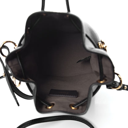 Fendi Vitello Liberty Lucido F is Fendi Mini Mon Tresor Bucket Bag Black 5 of 11