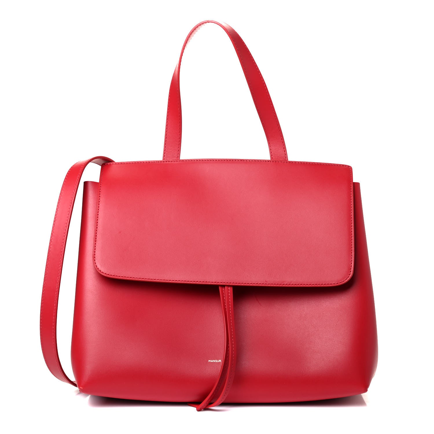 Mansur Gavriel Calfskin Lady Bag Flamma 1 of 4