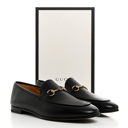Gucci Calfskin Womens Jordaan Loafers 41 Black 9 of 9