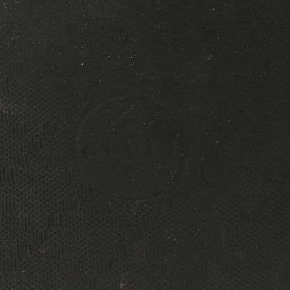 Gucci Rubber Matelasse Womens Slide Sandals 40 Black 7 of 7