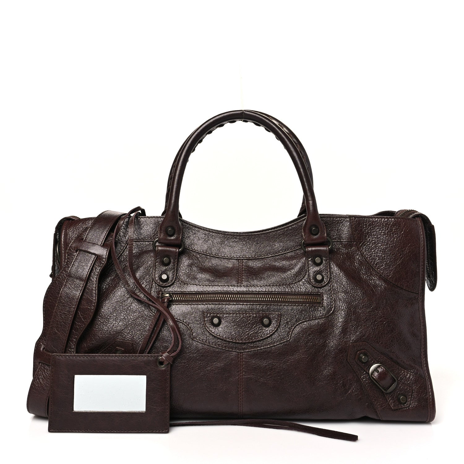 Balenciaga Agneau Classic Hardware Part Time Cigare Fonce 3 of 11