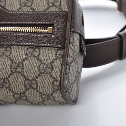 Gucci GG Supreme Monogram Web Small Ophidia Belt Bag 75 30 Dark Brown 10 of 11