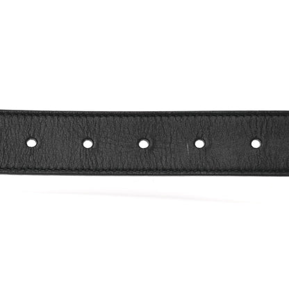 Gucci Calfskin Double G 20mm Belt 85 34 Black 5 of 6