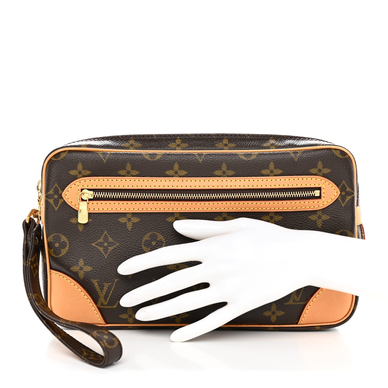 Louis Vuitton Monogram Pochette Marly Dragonne 26 2 of 11