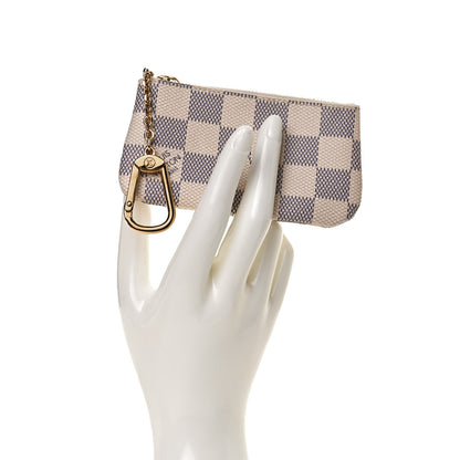 Louis Vuitton Damier Azur Key Pouch 2 of 9