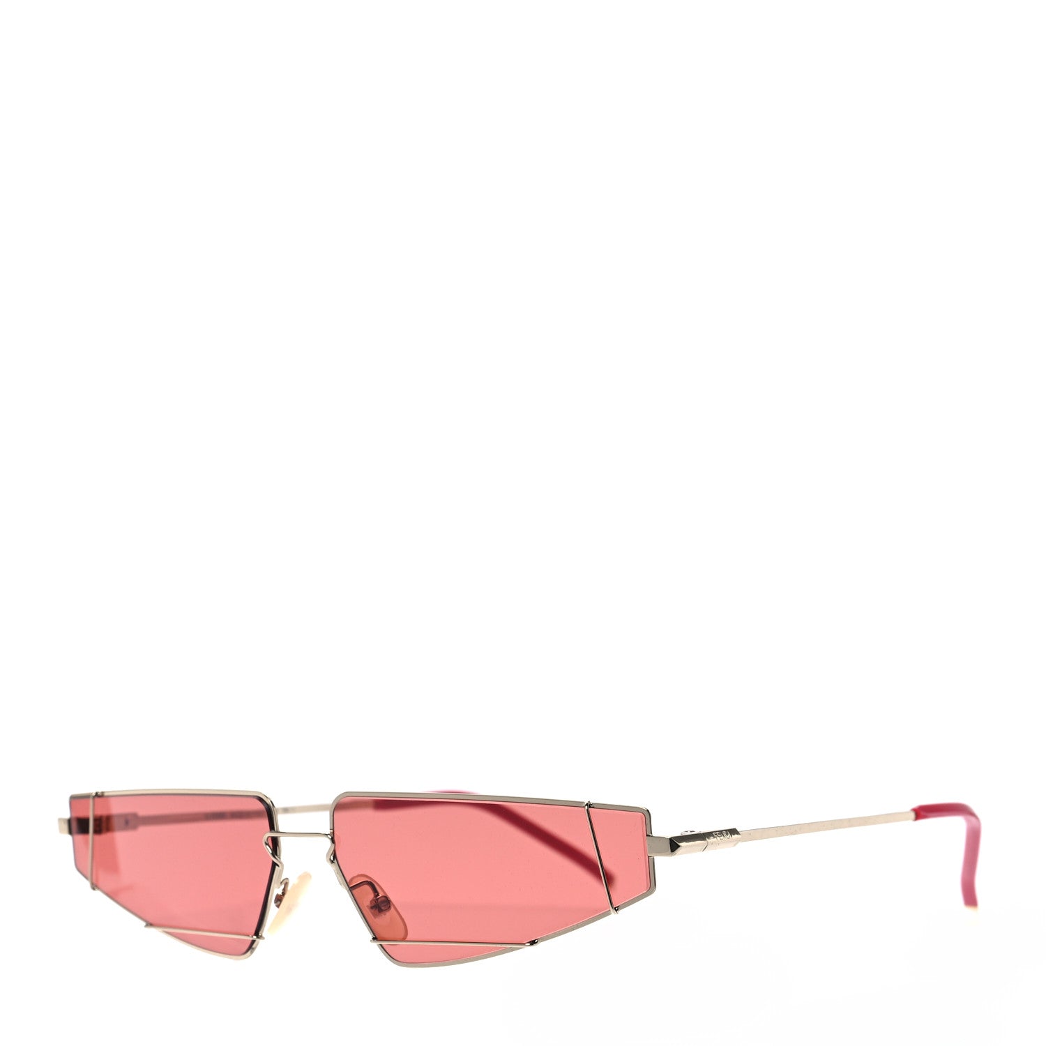 Fendi Metal Sunglasses FFM0054/S Red 1 of 7
