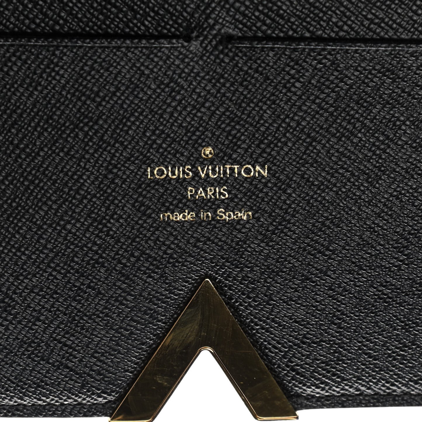 Monogram Calfskin Kimono Wallet Black